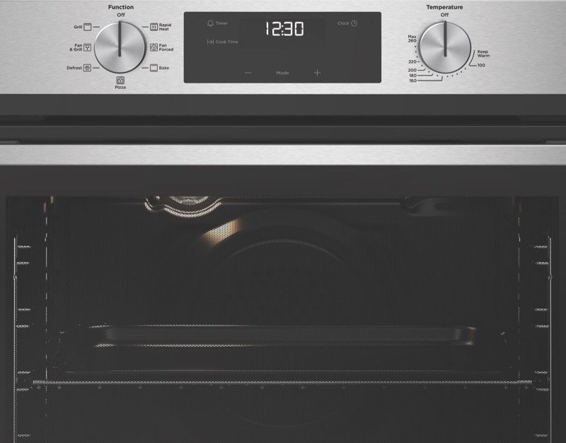 Westinghouse - 60cm Built-In Oven - Stainless Steel - WVE6515SD