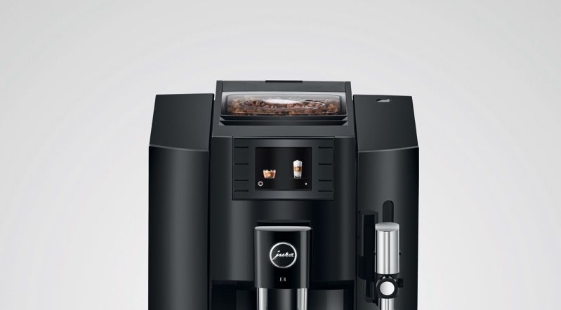 Jura - E8 Fully Automatic Coffee Machine - Piano Black - 15372