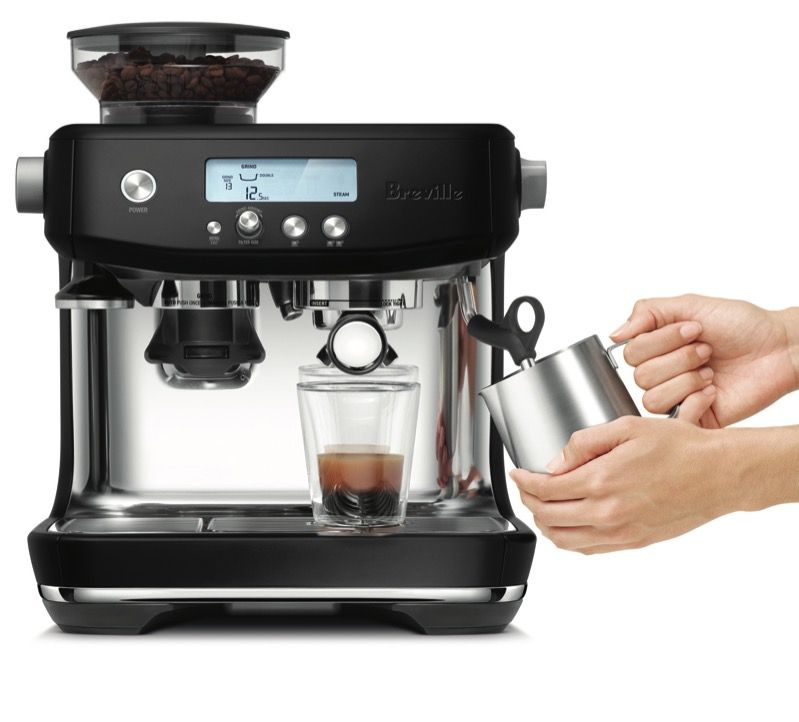 Breville - Barista Pro Pump Espresso Coffee Machine - Black - BES878BTR