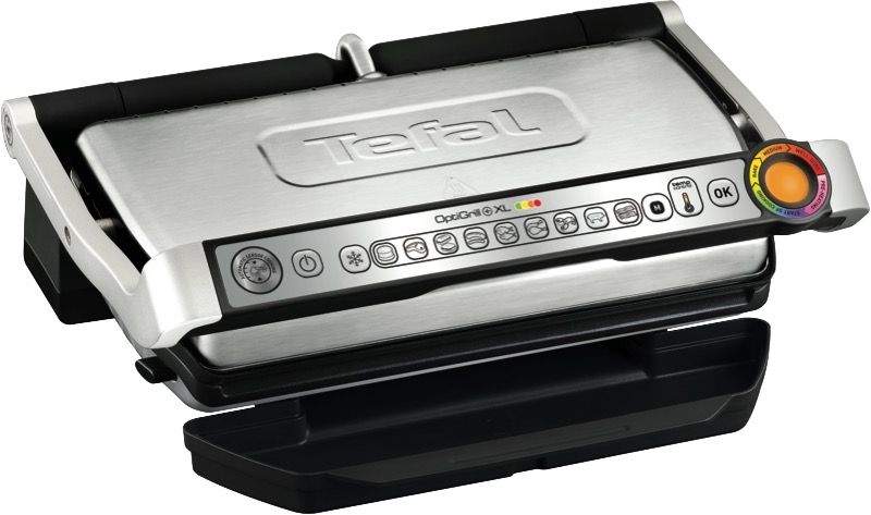 Tefal - OptiGrill+ XL Grill - Stainless Steel - GC722