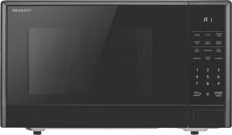 Sharp - 28L 1100W Microwave – Black - R28A0B