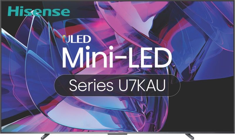 Hisense - 100” U7KAU 4K Smart Mini-LED QLED TV - 100U7KAU