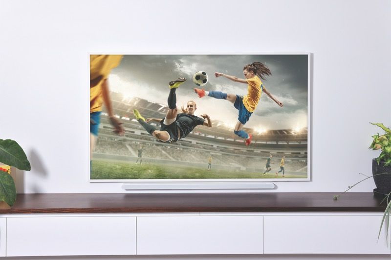 Samsung - 75" The Frame 4K Ultra HD Smart QLED TV - QA75LS03BAWXXY