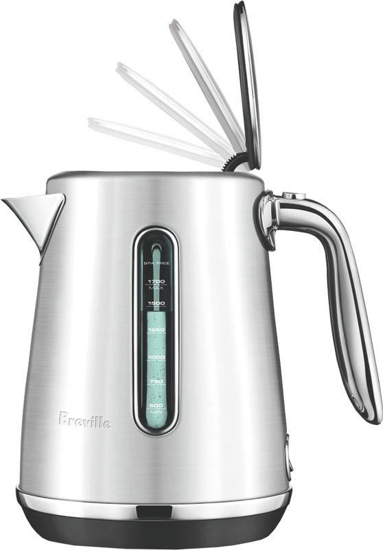 Breville the Soft Top® Luxe 1.7L Kettle - Silver BKE735BSS