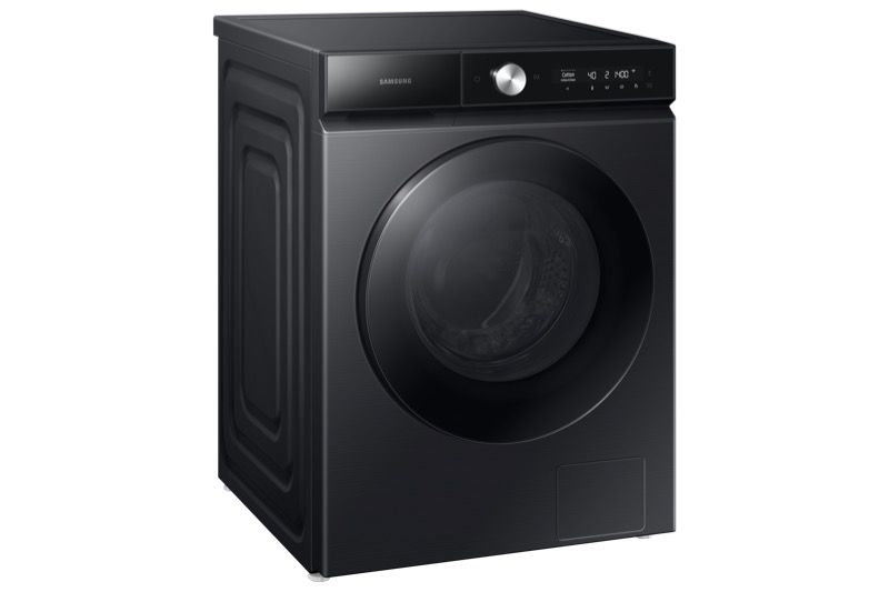 Samsung - 12kg Washer/7kg Dryer Combo - Black - WD12BB944DGB