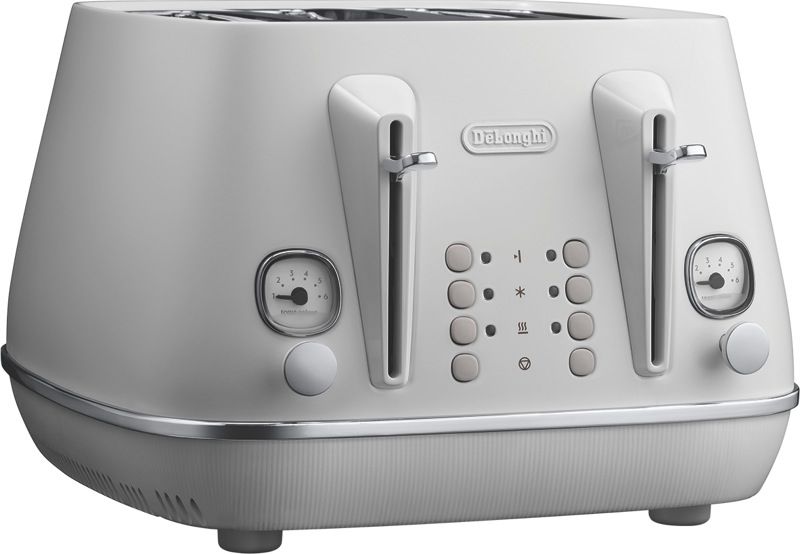 MaxiMatic EKA-9210SI Elite Cuisine 4-Slice Toaster Oven, White