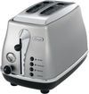 DeLonghi Icona Classic 2 Slice Toaster - Silver CTO2003S