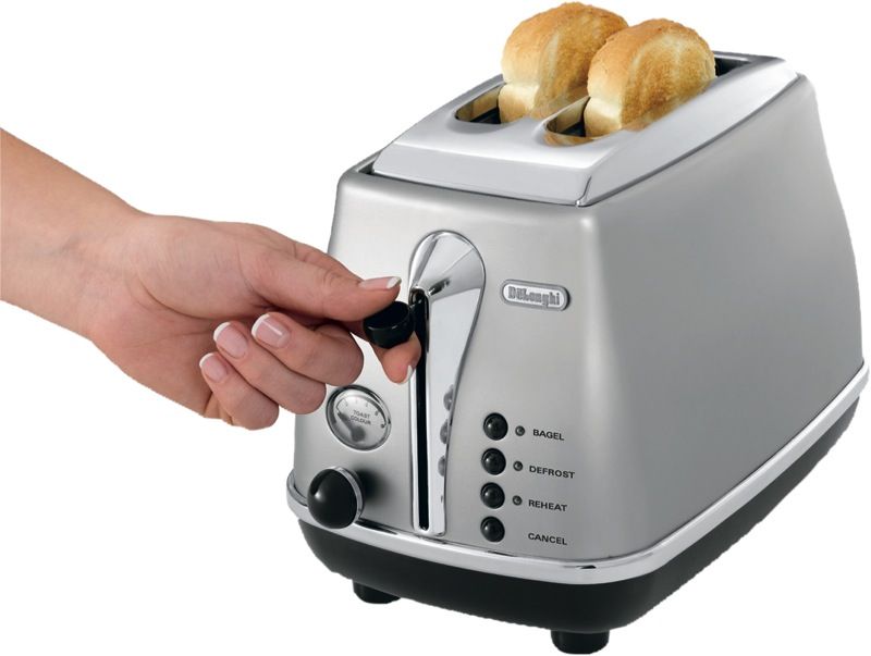  - Icona Classic 2 Slice Toaster - Silver - CTO2003S