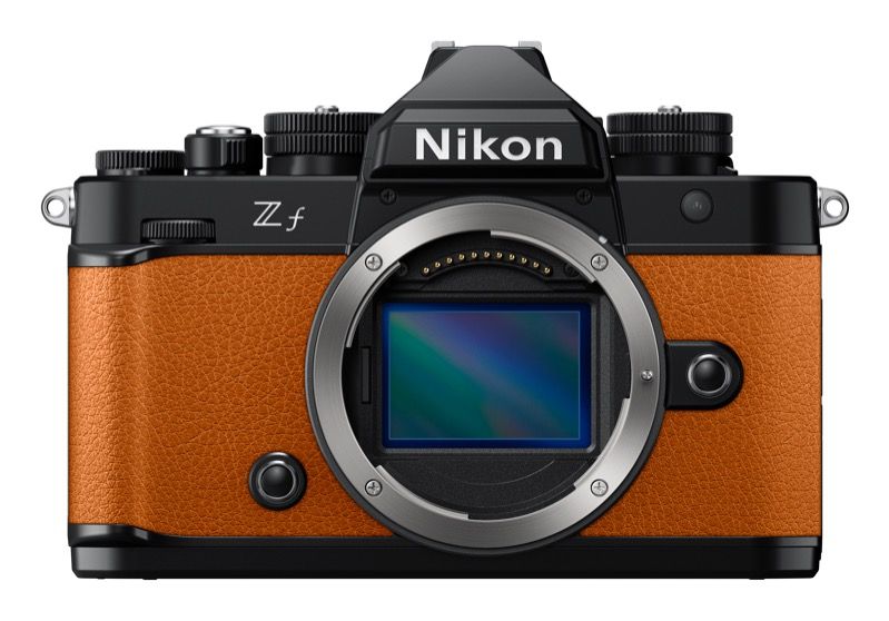 Nikon - Z F Mirrorless Camera (Body Only)  - Sunset Orange - 790121