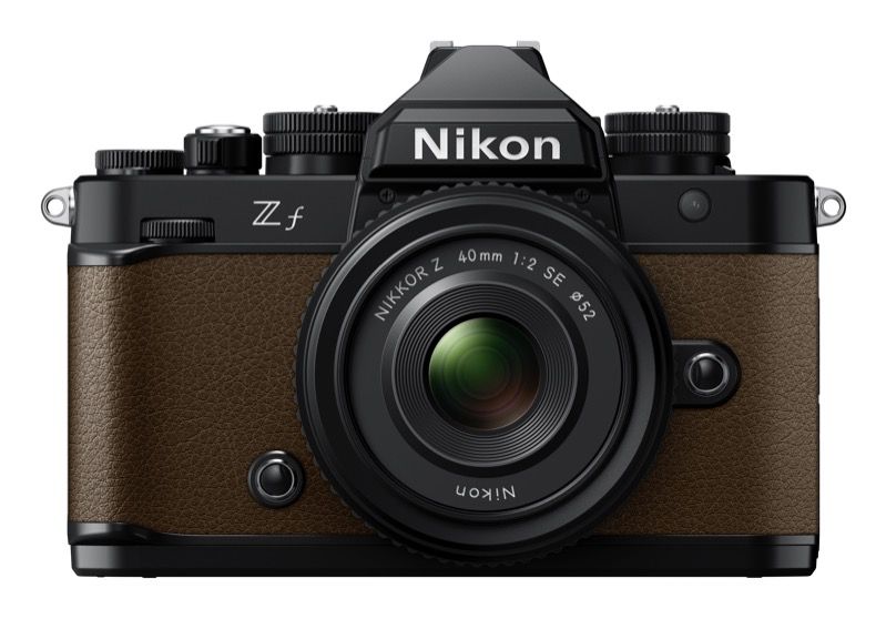 Nikon - NIKON Z f MIRRORLESS CAMERA – Sepia Brown + Z 40MM LENS KIT - 851123