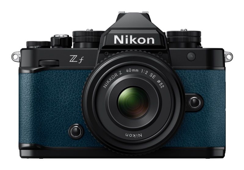 Nikon - NIKON Z f MIRRORLESS CAMERA – Indigo Blue + Z 40MM LENS KIT - 851125