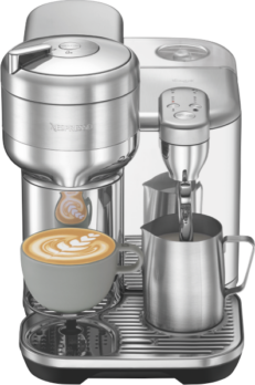 Breville, Nespresso - Vertuo Creatista Pod Coffee Machine - Brushed Stainless Steel - BVE850BSS
