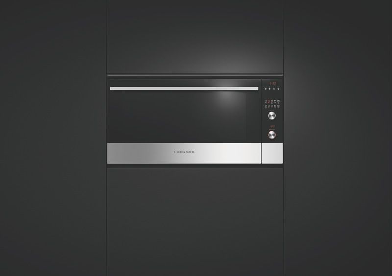  - 90cm Built-in Pyrolytic Oven - Brushed Stainless Steel - OB90S9MEPX3
