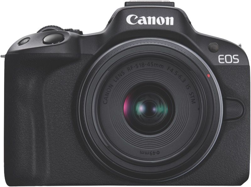 Canon - EOS R50 Mirrorless Camera + RF-S 18-45mm Lens Kit - R50KIS