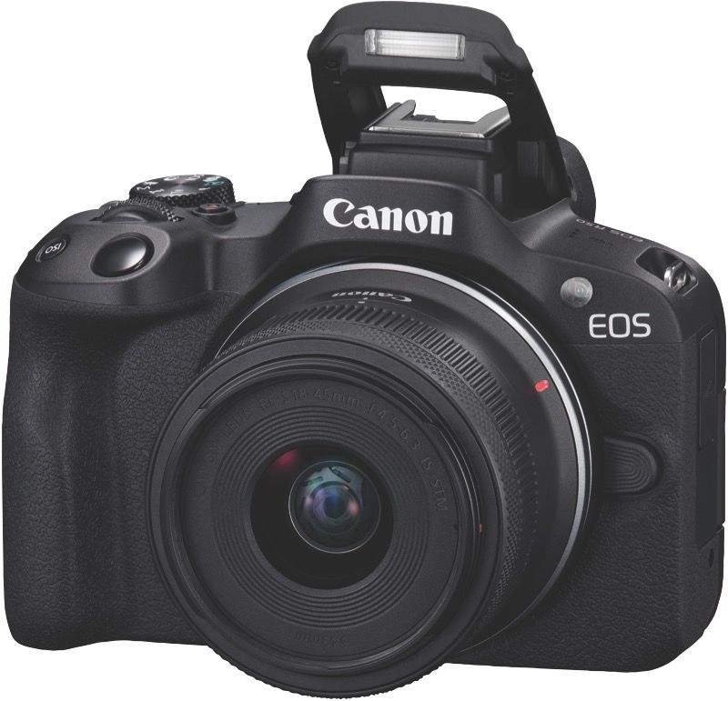 Canon - EOS R50 Mirrorless Camera + RF-S 18-45mm Lens Kit - R50KIS