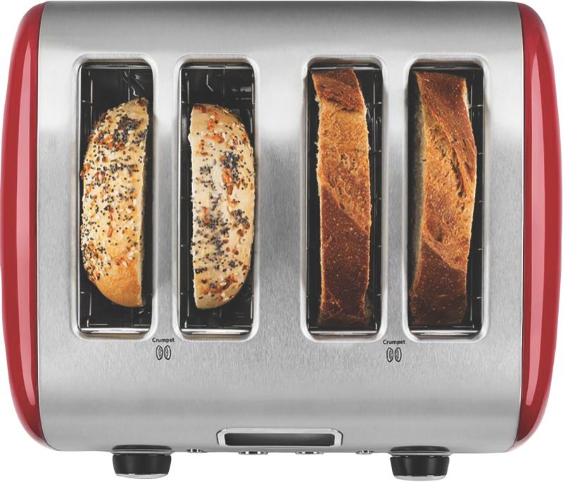  - Artisan 4 Slice Toaster - Empire Red - 5AKMT423ER
