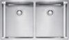 Franke Bolero Box Double Bowl Flushmount Sink - Stainless Steel BOX22036