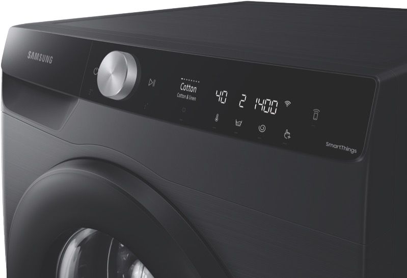 Samsung - 9kg Front Load Washing Machine - Black - WW90T604DAB/SA