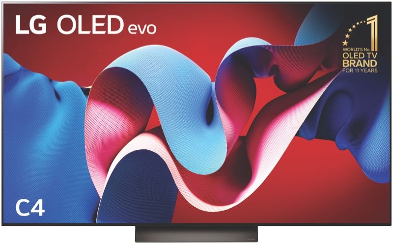 LG - 65" OLED EVO C4 4K Ultra HD SMART TV - OLED65C4PSA