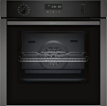 NEFF - 60cm Built-In Pyrolytic Oven - Graphite-Grey - B6ACM7AG0A