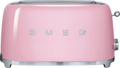 Smeg - Retro Style 4 Slice Toaster - Pink - TSF02PKAU