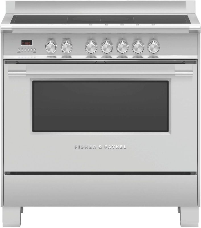 Fisher & Paykel - 90 cm Freestanding Electric Cooker - Stainless Steel - OR90SCI4X1