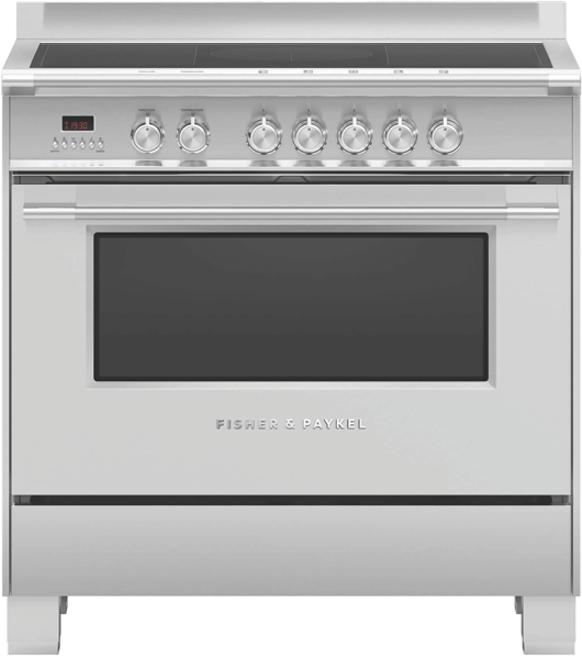 Fisher & Paykel 90 cm Freestanding Electric Cooker - Stainless Steel OR90SCI4X1