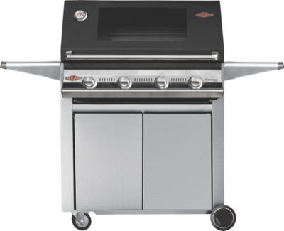 BeefEater - Signature 3000E 142cm 4-Burner Built-In BBQ - Black - BS19242