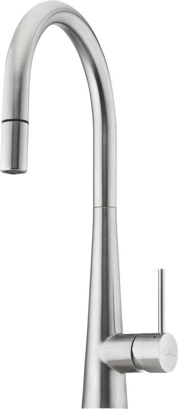 Oliveri - Essente Single Lever Pull Out Mixer Tap - Stainless Steel - SS2525