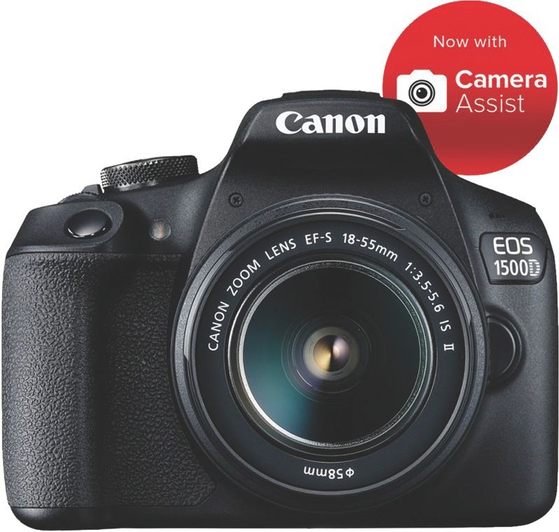  - EOS 1500D Digital SLR Camera + 18-55mm Lens Kit - 1500DKB
