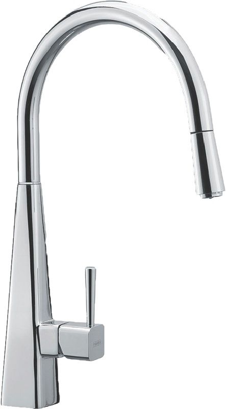 Franke - Pyra Single Lever Pull Out Mixer Tap with Light - Chrome - TA6841