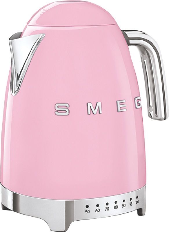 Smeg - Retro Style 1.7L Kettle - Pink - KLF04PKAU