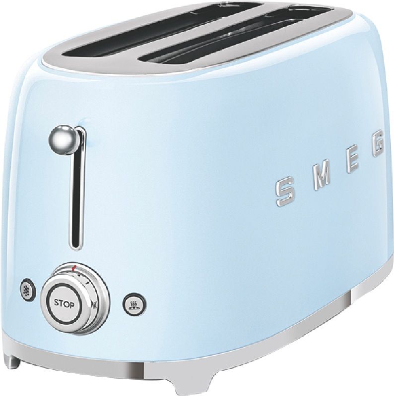  - Retro Style 4 Slice Toaster - Blue - TSF02PBAU