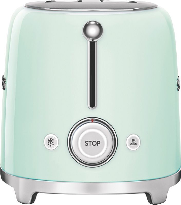  - Retro Style 2 Slice Toaster - Pastel Green - TSF01PGAU