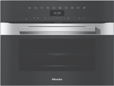 Miele - 45cm Built-in Combi Microwave Oven - Stainless Steel - H7440BM