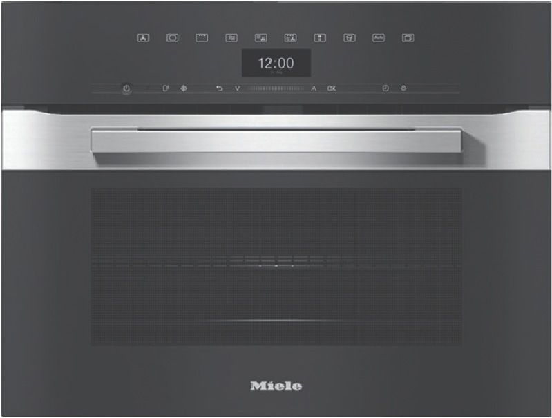 Miele - 45cm Built-in Combi Microwave Oven - Stainless Steel - H7440BM