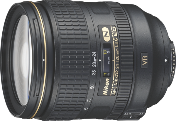 Nikon AF-S 24-120mm f4G IF ED VR Camera Lens JAA811DA