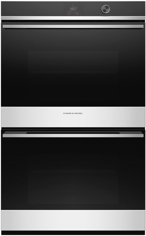Fisher & Paykel - 76cm Built-In Pyrolytic Double Oven - Stainless Steel - OB76DDPTDX1