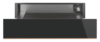 Smeg 15cm Buitl-In Warming Drawer - Black CPR615NR