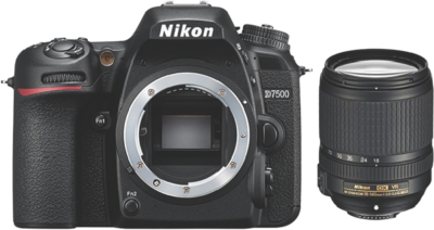 Nikon - D7500 Digital SLR Camera + AFS DX 18-140mm Lens Kit - D7500AFS18140VR