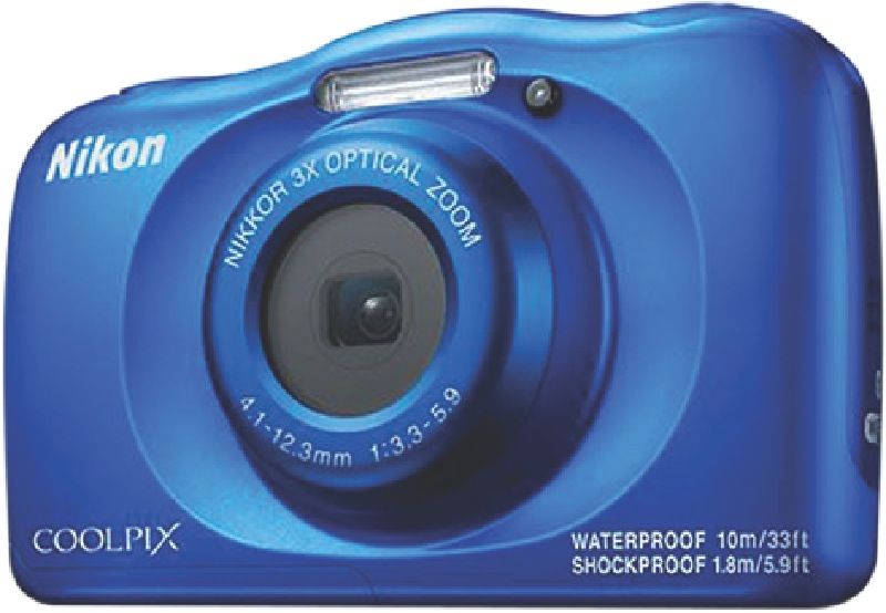 Nikon W150 Blue Coolpix Camera VQA111AA