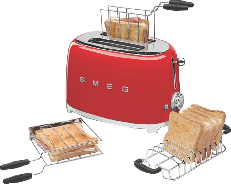  - Retro Style 2 Slice Toaster - Red - TSF01RDAU