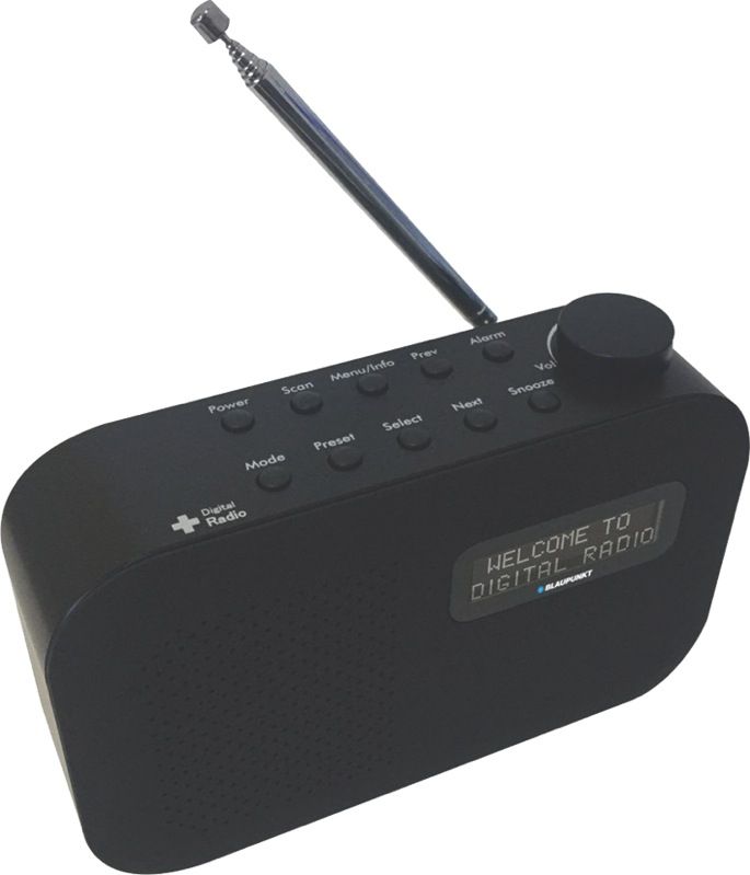  - Mono Portable Digital Radio - Black - BR60DABC