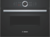 Bosch 45cm Built-In Combi Microwave Oven - Black CMG633BB1A