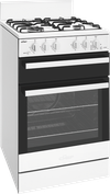 Chef 54cm Freestanding Gas Cooker - White CFG503WBNG