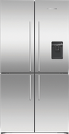 Fisher & Paykel 605L Quad Door Fridge - Stainless Steel RF605QDUVX1