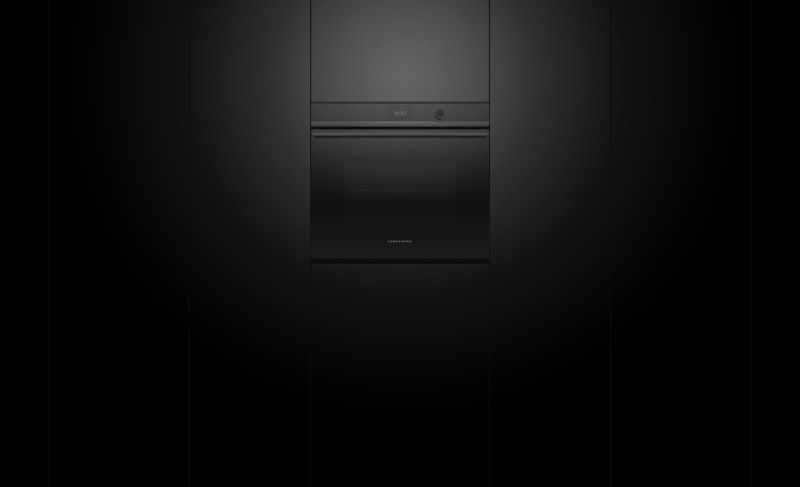 Fisher & Paykel - 76cm Built-In Pyrolytic Oven - Black - OB76SDPTDB1