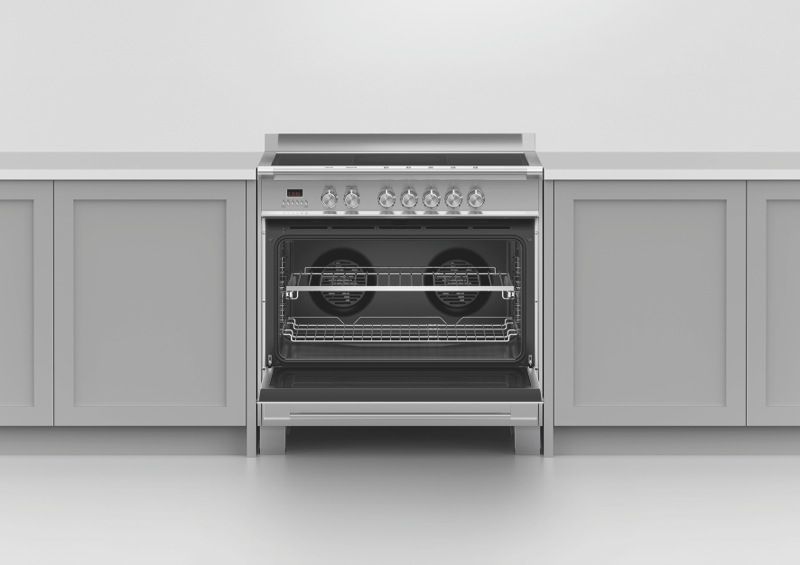 Fisher & Paykel - 90 cm Freestanding Electric Cooker - Stainless Steel - OR90SCI4X1