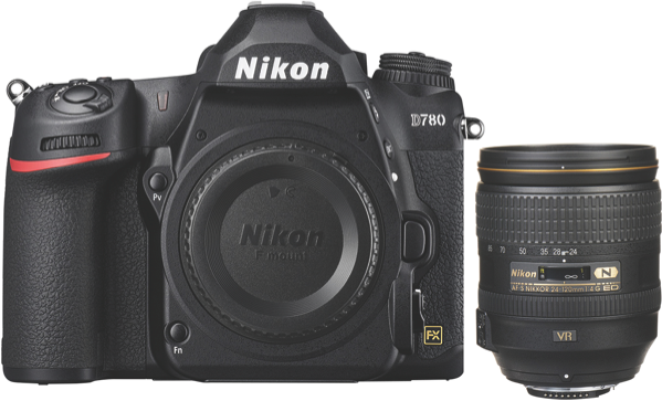 Nikon D780 Digital SLR Camera + AFS 24-120mm Lens Kit VBK560XA