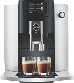 Jura - E6 Fully Automatic Coffee Machine – Platinum - 15342